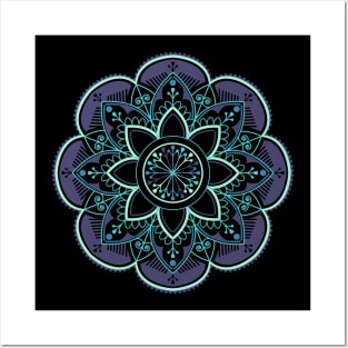 mandala Posters and Art